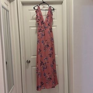 Pink wedding guest dress